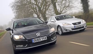 VW Passat vs Lexus IS200d header