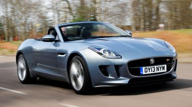 Jaguar F-Type V6S front tracking