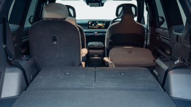 Kia EV9 UK - boot seats down