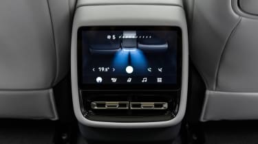 Xpeng P7+ - rear passenger screen