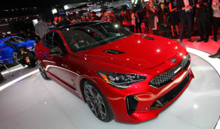 Kia Stinger GT - show front red