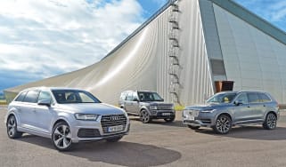 Audi Q7 vs Volvo XC90 & Land Rover Discovery