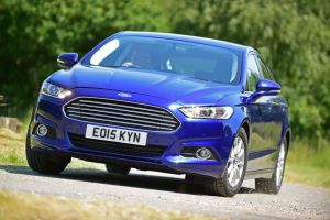 Ford Mondeo - front blue