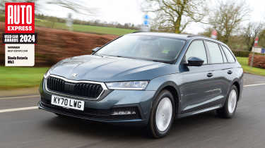 Skoda Octavia Estate - front tracking