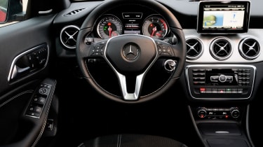 Mercedes CLA 250 CGI interior