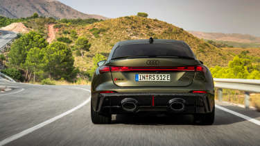 Audi RS 5 - full rear action