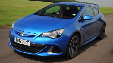 Vauxhall Astra VXR front