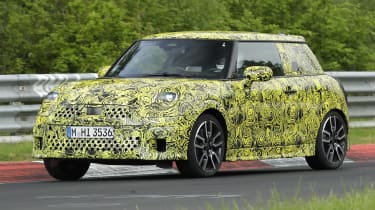 Mini Cooper S spy shot