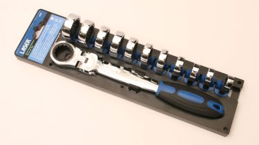 Laser 8872 Multi-Head Ratchet Set - box view