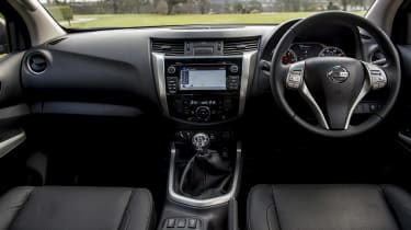 Nissan Navara first UK drive - interior