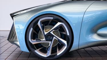 Lexus LF-30 concept car Tokyo 2019 wheel detail