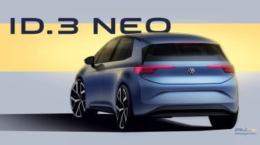 Volkswagen ID.3 Neo - rear 3/4 design