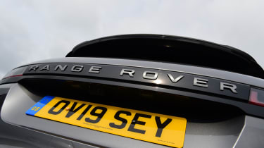 Range Rover Evoque rear badge