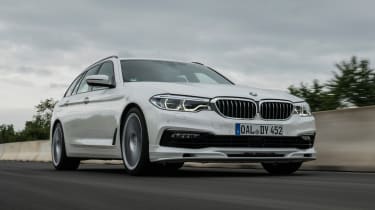 BMW Alpina D5 S Touring - front action