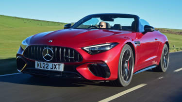 Mercedes-AMG SL 55 - front tracking