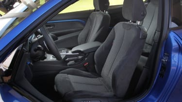 BMW 435i seats