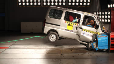 Maruti Suzuki Eeco crash test