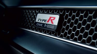 Honda Civic Type R - plaque