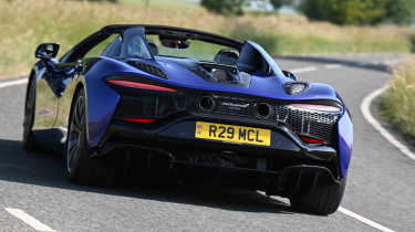 McLaren Artura Spider - rear cornering, alternative