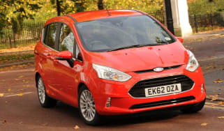 Ford B-MAX front cornering