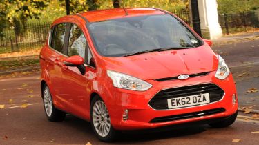 Ford B-MAX front cornering