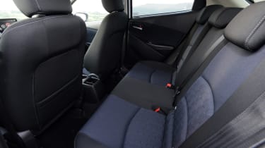 Mazda 2 Sport Black rear seats