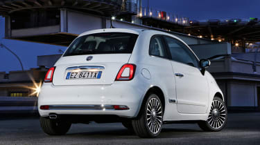 Fiat 500 facelift - rear