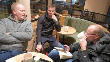 Winter range test - coffee break