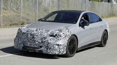 Mercedes C-Class Electric - grey front 3/4 