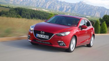 Mazda 3 hatchback 2013 front action