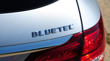 Mercedes C250 BlueTEC Estate AMG Line badge