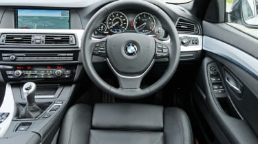 BMW 520d ED dash