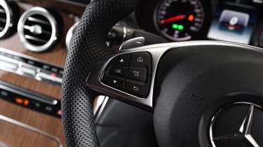 Mercedes GLC Coupe - steering wheel detail
