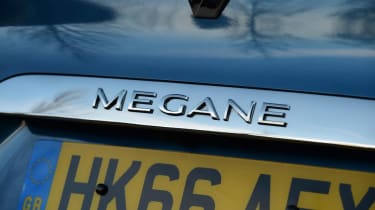 Renault Megane Sport Tourer - Megane badge