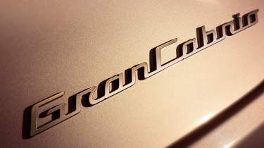 Maserati GranCabrio Folgore tail badge