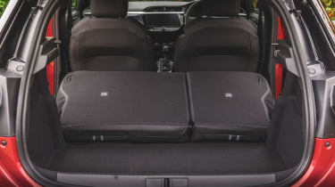 Vauxhall Corsa - boot seats down