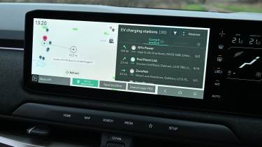 Kia EV3 - infotainment screen