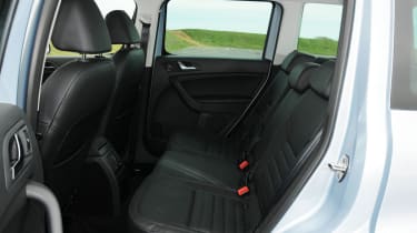 Skoda Yeti rear seats