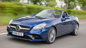 Used Mercedes SLC - front action