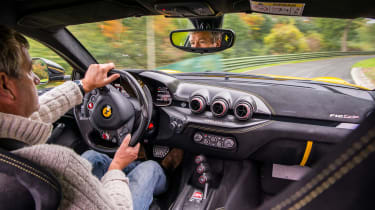 Ferrari F12tdf - driving