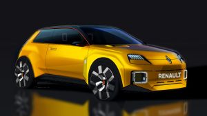 Renault 5 EV concept - front sketch