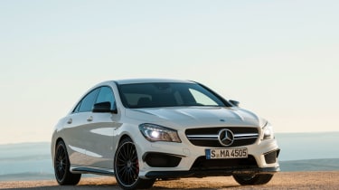 Mercedes CLA 45 AMG front static