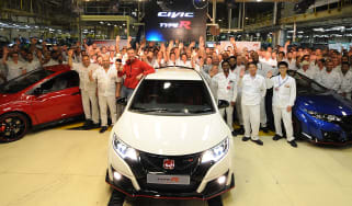 Honda Civic Type R production starts in Swindon