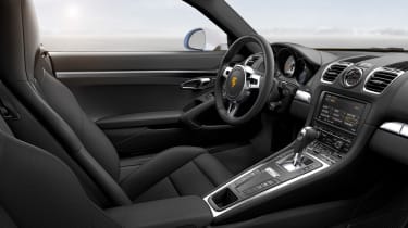 Porsche Cayman S interior