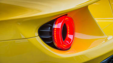 Ford GT Norway road trip - rear lights