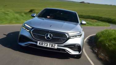 Mercedes E-Class E 300 e - front full width cornering