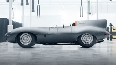 Jaguar D-Type continuation side profile