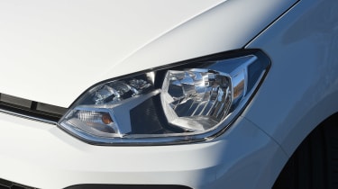 Volkswagen up! 1.0 TSI petrol - front light detail