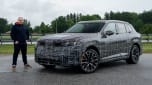 Ellis Hyde with the BMW X5 prototype
