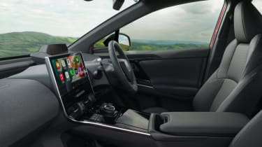 Toyota bZ4X FWD - interior (passenger view)